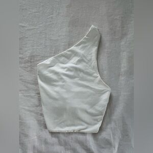 Superdown - White off the shoulder tank top